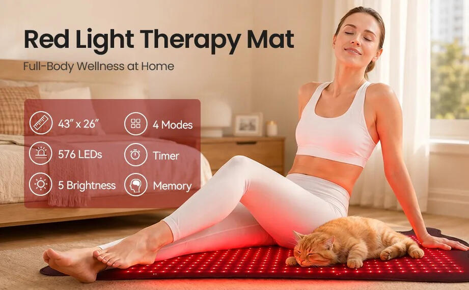 Lumi Red Light Mat therapy