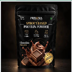 Sprout-Based Protein Pouch Chocolate Sprout-based protein designed to fit the rhythm of real life.